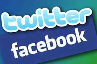 write a creative short bio for your Facebook and Twitter pages