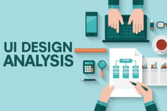 analyze UI design of your web or android app