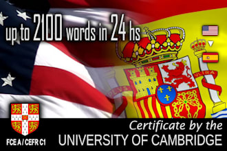 translate your documents from english to spanish