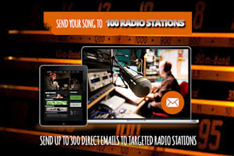 send your song to 100 radio stations