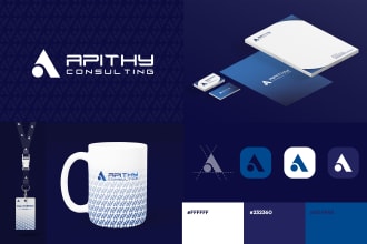 create a logo with a full branding kit