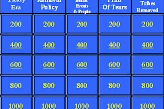 create a jeopardy game