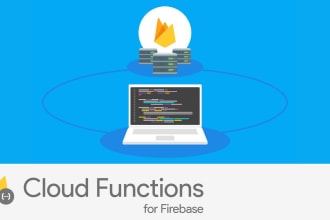 write cloud functions for your firebase application