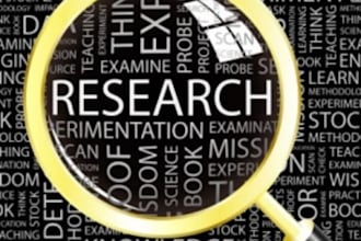 do intensive web RESEARCH about anything you want, products, services, places and provide a professional report