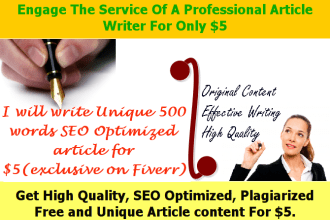 write over 400 words plagiarized free SEO article