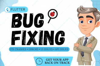 fix bugs in flutter android and ios mobile apps
