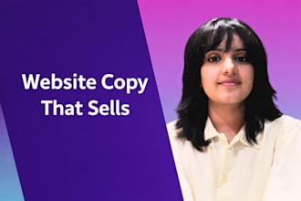write SEO sales copy for a website