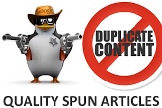 do advanced article spinning