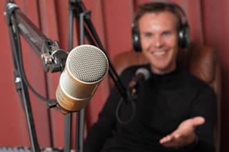 record a professional voiceover with my lovely british voice