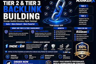 do tier2 backlink building for your website offpage SEO