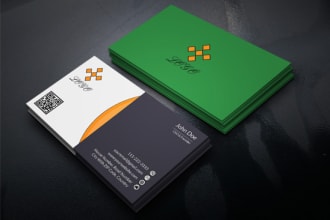 design a modern business card