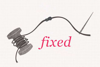 fix your WEBSITE errors of any kind