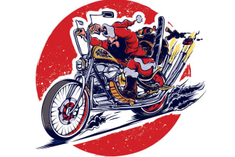 create custom illustration for your motorcycle as you request