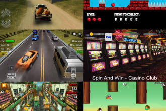 develop or reskin 2d 3d game in unity game development
