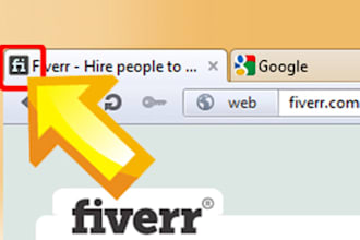 create a FAVICON for your website