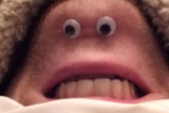 make you a funny 2 minute long chin face video about whatever you want