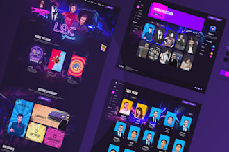 do professional figma landing page or website design
