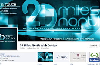 do Professional Facebook COVER for your Fan or Personal Page Timeline