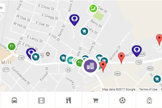 integrate google maps to your website