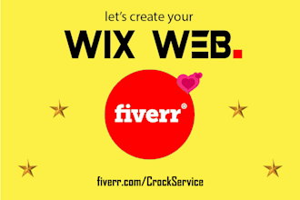 design a fancy wix website or redesign your wix website