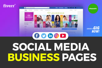 design and create facebook business page
