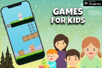 develop learning games for kids in ios and android