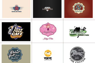 design 3 classic logo in 24hrs