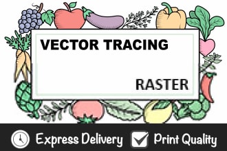 high quality vector tracing restore image high resolution