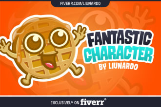 illustrate an original fantastic character
