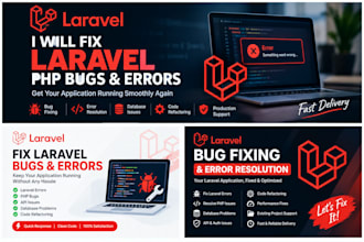 fix laravel PHP bugs and errors