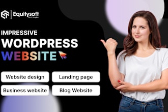 do premium wordpress website development, blog, landing page design