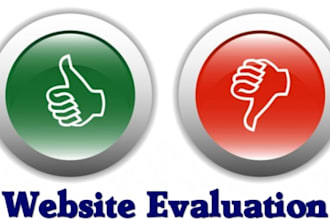 evaluate your website or ecommerce site honestly and usefully and make improvement suggestions