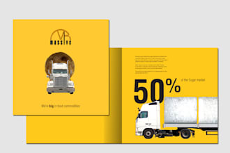 create corporate PPT presentation, brochure and flyer design