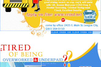 design any kind of static banner