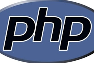 develop web sites using Php, Sql, Html, Css 1 hour
