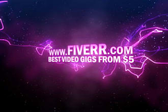 customize this intro video logo reveal for marketing social media