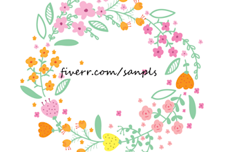 draw whimsical doodle in digital hand drawn style