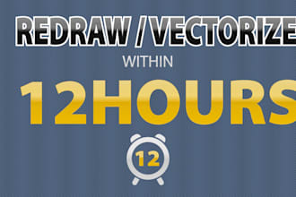 vectorize logo, vector tracing, convert image to vector