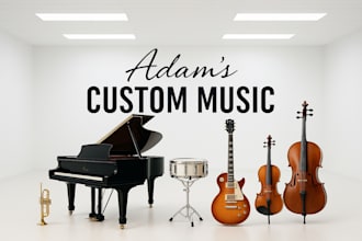create original soundtrack, film score, game music tailored to you