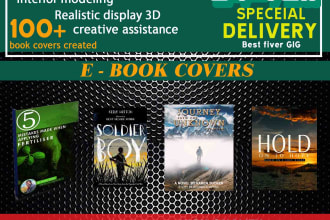 design book cover, ebook, paperback cover design