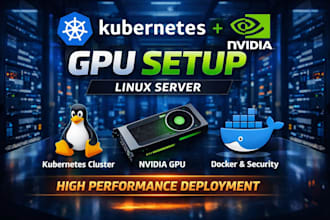 set up kubernetes and nvidia GPU on linux server