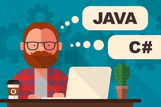 build a custom desktop or console application in csharp dot net or java