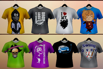 create an original custom tshirt design
