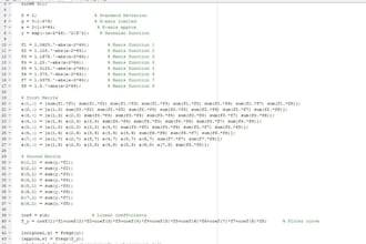 write Matlab codes