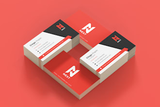 do professional, custom business card design