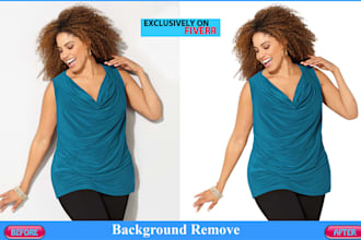 photoshop editing background removal  fashion, clothing photo