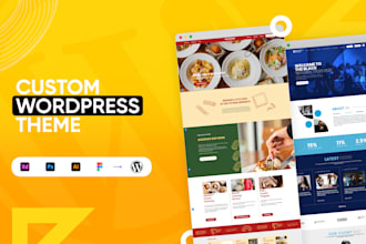 convert your figma or PSD to wordpress from scratch