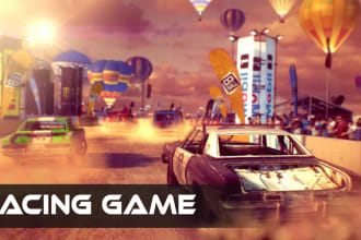 develop car racing game for android and IOS in unity 3d