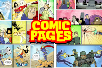 draw the best comics pages