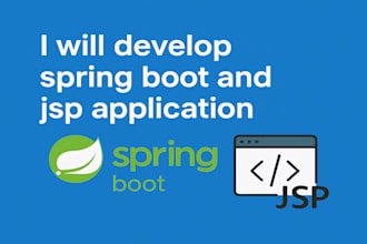 do spring boot and jsp application